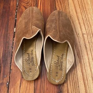 Brown Sabah Slides (Babba), Size 8